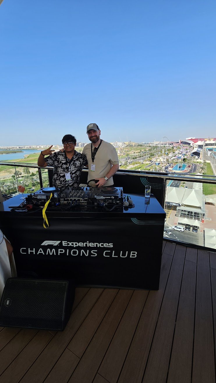 Rico Mannion at F1 Experiences Champions Club, Abu Dhabi
